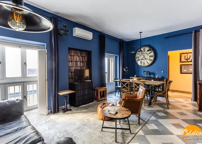 Apartment Blue By Time